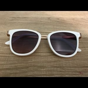 White sunglasses